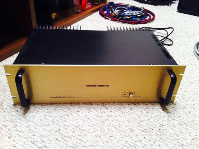Conrad Johnson MF-80 Power Amp For Sale | Audiogon