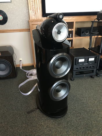 B&W (Bowers & Wilkins) 800D3 Black Gloss Only 6 Months ...