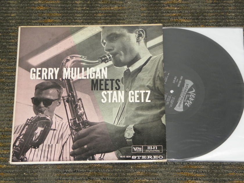 Gerrry Mulligan/Stan Getz - "Gerry Mulligan Metts Stan Getz" Verve MG VS-68249 Orig issue STEREO