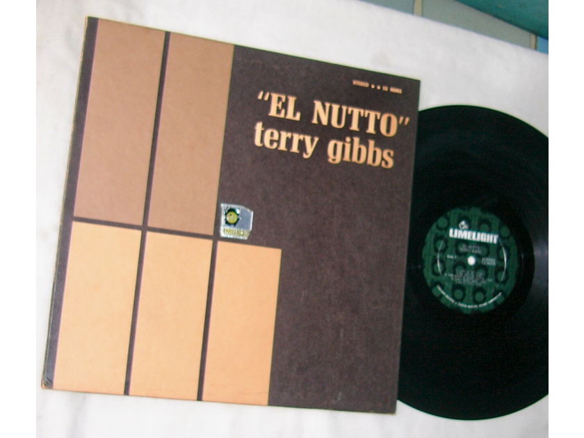 TERRY GIBBS - EL NUTTO - - RARE ORIG 1964 JAZZ LP - LIMELIGHT LS 86005 GATEFOLD