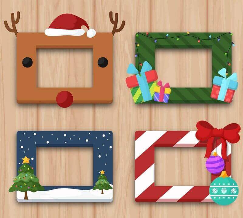 Рамки для Фотошоп - Новый Год в рамке - новый вид