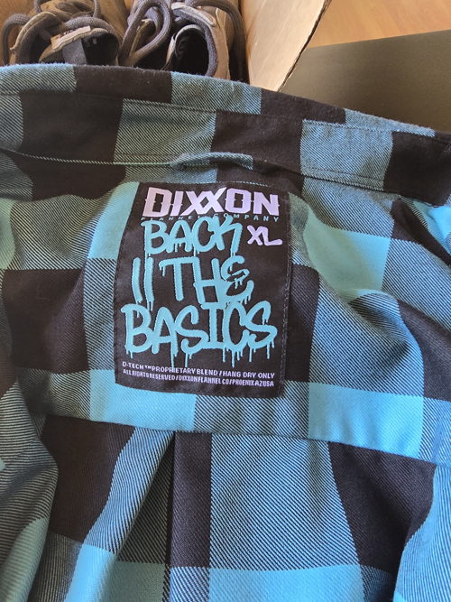 Men's Back II The Basics Flannel