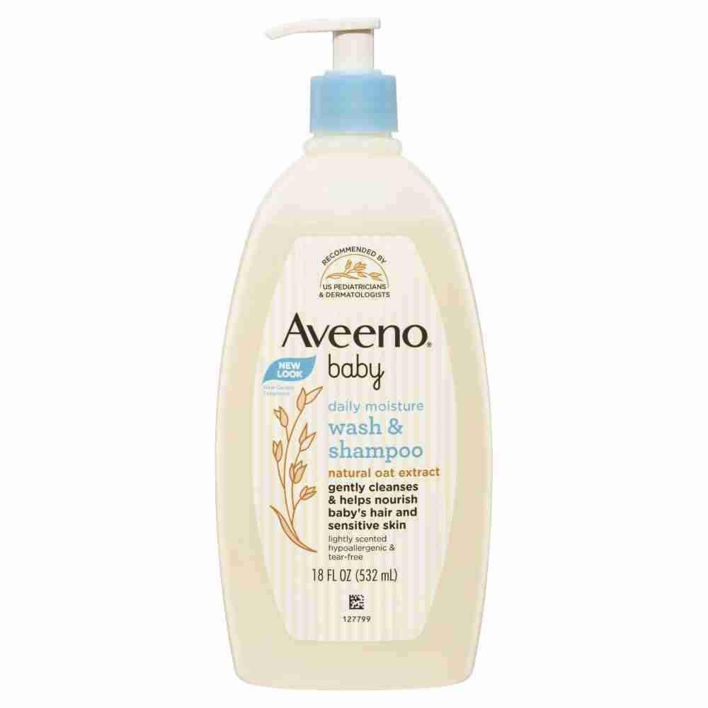 Aveeno Baby Lightly Scented Wash & Shampoo 532Ml
