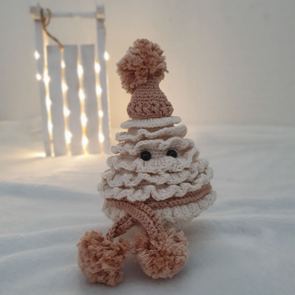 Grappig kerstboompje - amigurumi kerst deco