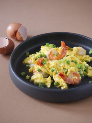 Chinese Scrambled Eggs with Shrimp Recipe