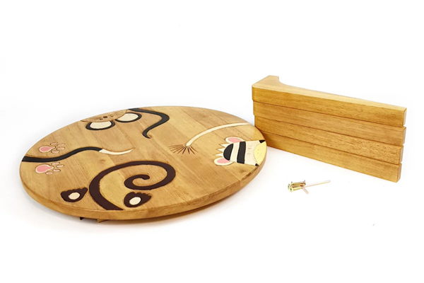 Children's furniture Mix Animal Table + 4 stools Set - Image 2