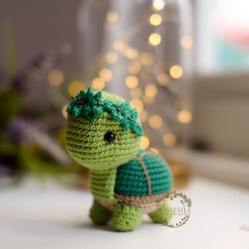 Myrtle the Turtle - Amigurumi Crochet Pattern [English PDF]