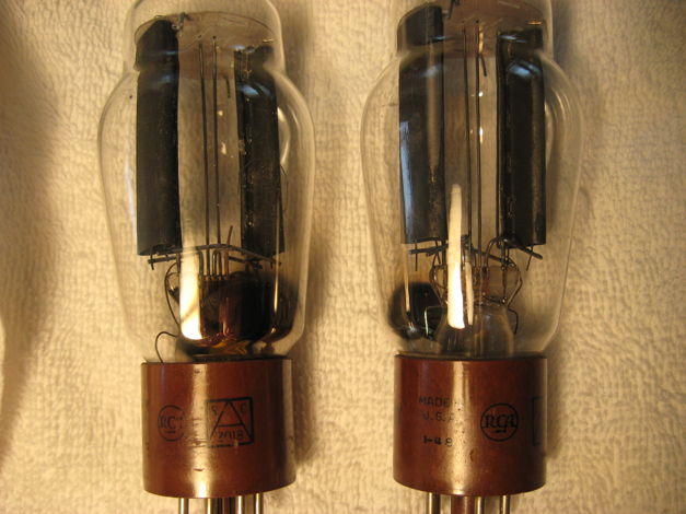 JAN CRC 5R4GY RCA rectifier pair NOS free shipping/paypal