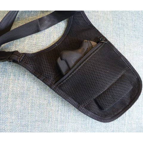 shoulder holster review, shoulder holster for men, shoulder holster for fat guy, right hand shoulder holster