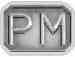 Diamond belly piercings in platinum- Pobjoy Diamonds