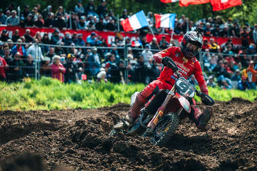Primer podio Ducati MXGP