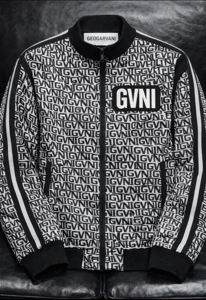 Tracksuit full zip monogram jacket