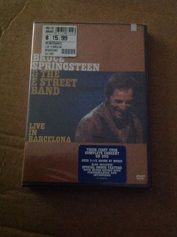 Bruce Springsteen  - Live In Barcelona Sealed DVD