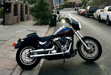 2018 HARLEY-DAVIDSON FXLR LOWRIDER ABS motorcycle for rent near Los Angeles, CA