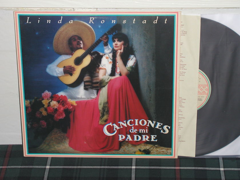Linda Ronstadt - Canciones de mi Padre (Pics) Asylum from 1987!