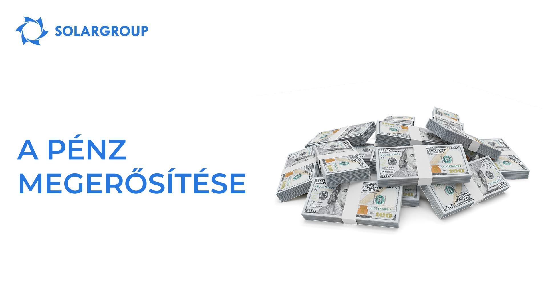 A pénz megerősítése