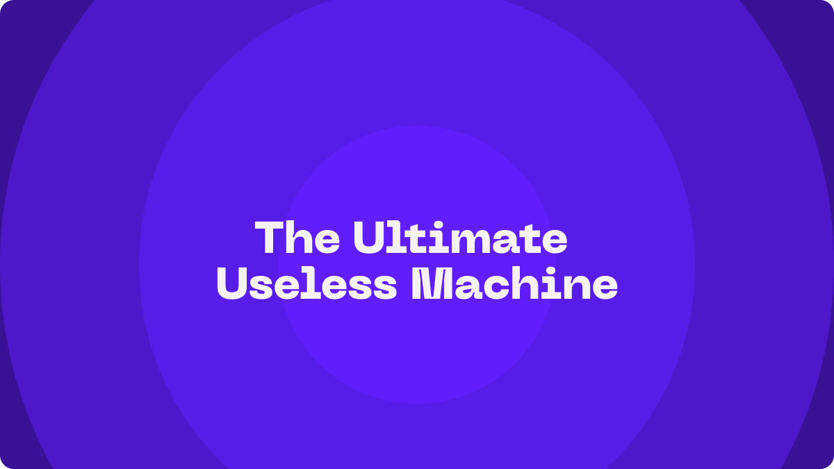 The Ultimate Useless Machine or A Perfect Illustration of AI Trading Bots?