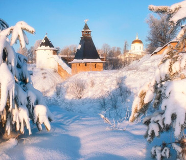 Новогоднее путешествие: Псков - Изборск - Печоры