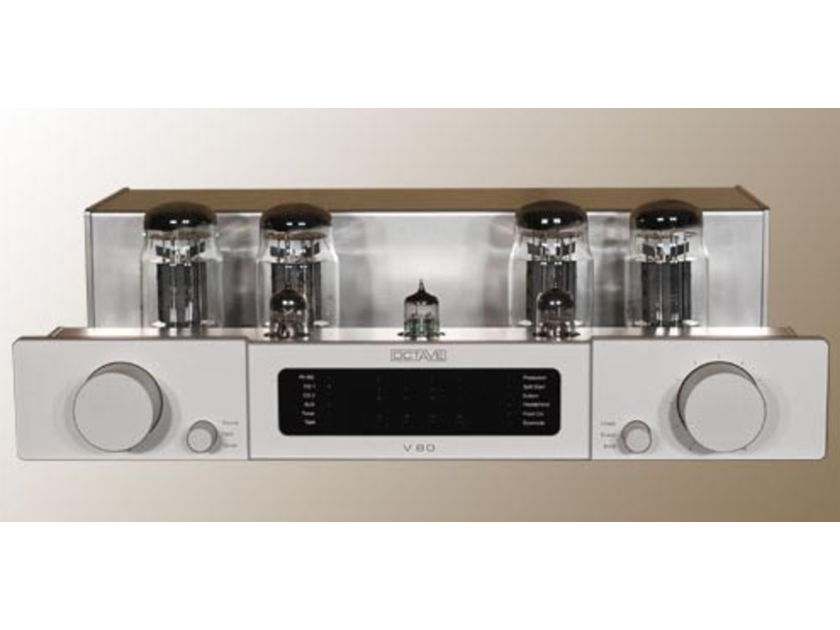 Octave  V80 Line Level Integrated with Phono Stage Silver Excellent Condition in original box