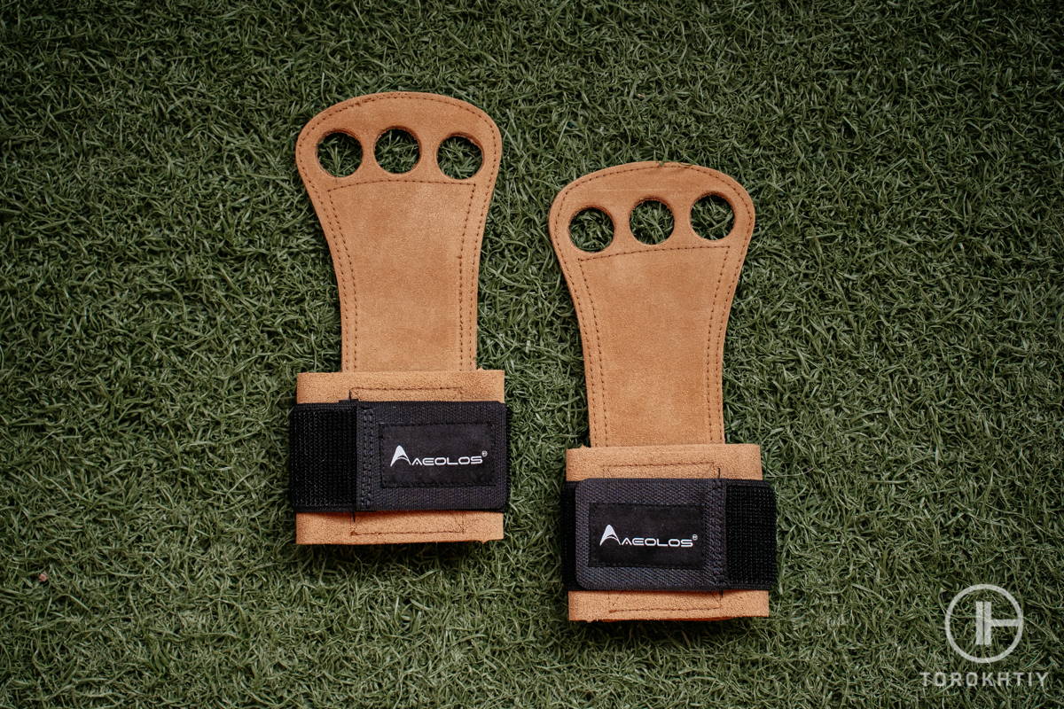 AEOLOS Leather Gymnastics Hand Grips