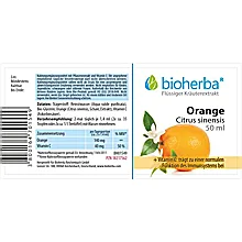 Orange, Citrus sinensis, Tropfen, Tinktur 50 ml