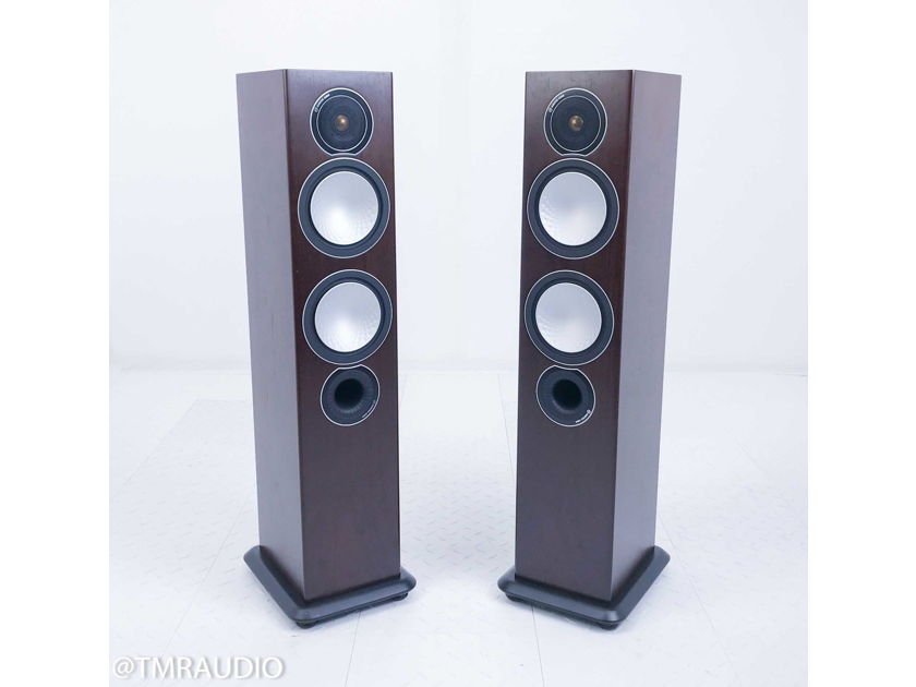 Monitor Audio Silver 6 Floorstanding Speakers Walnut Pair (2/2) (15915)