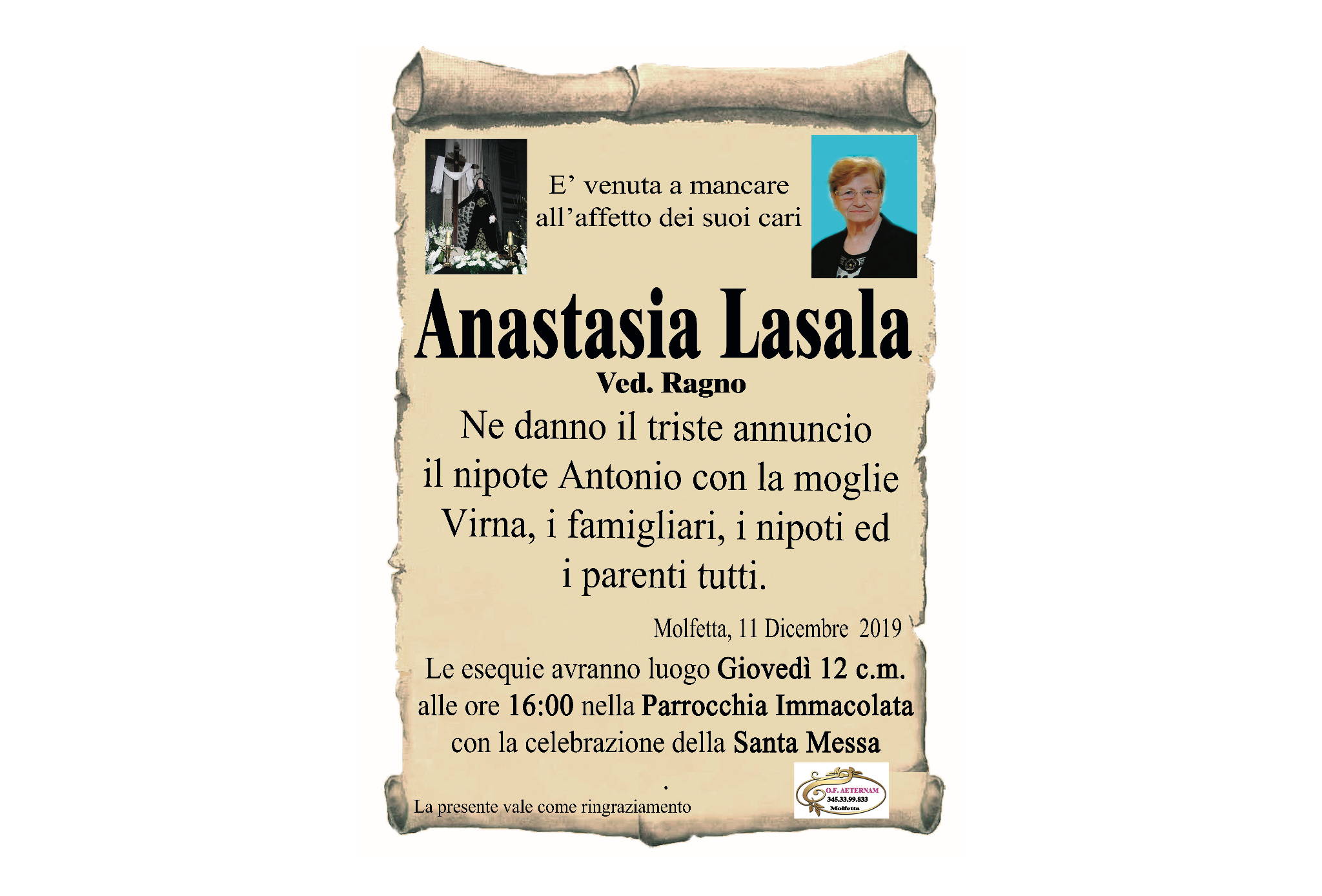 Anastasia Lasala