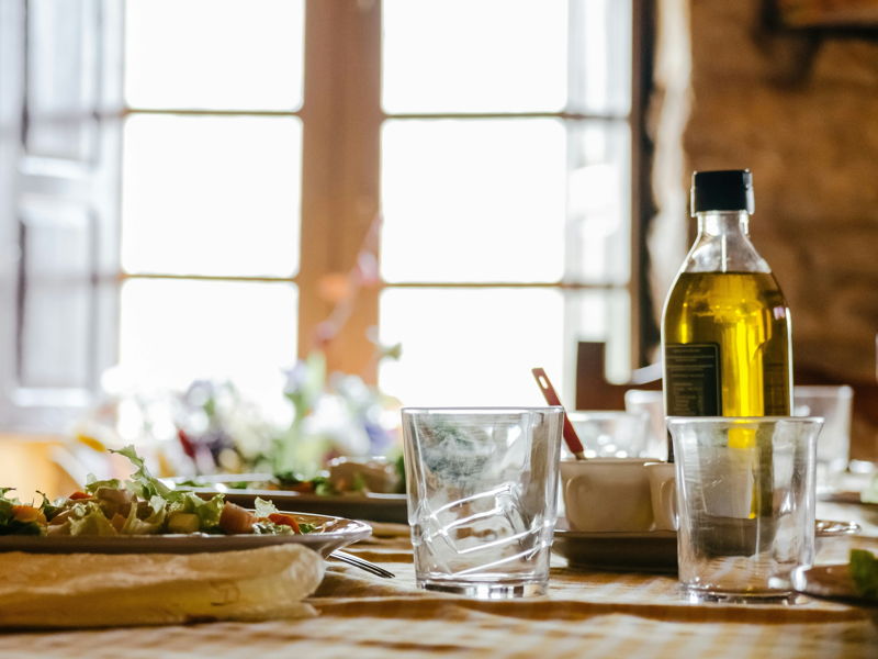 Cours de cuisine Paciano: Dégustation d'huiles locales et cours de cuisine ombrienne