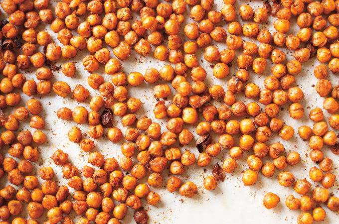 Spicy Roasted Chickpeas