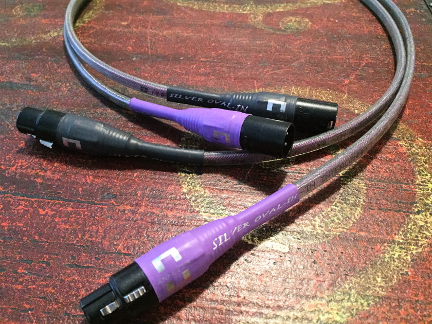 Analysis Plus  Silver Oval - In  1M XLR