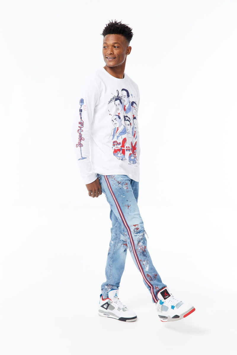 The Sweet Life L/S T-Shirt (White) - $15.00 | FlipJC