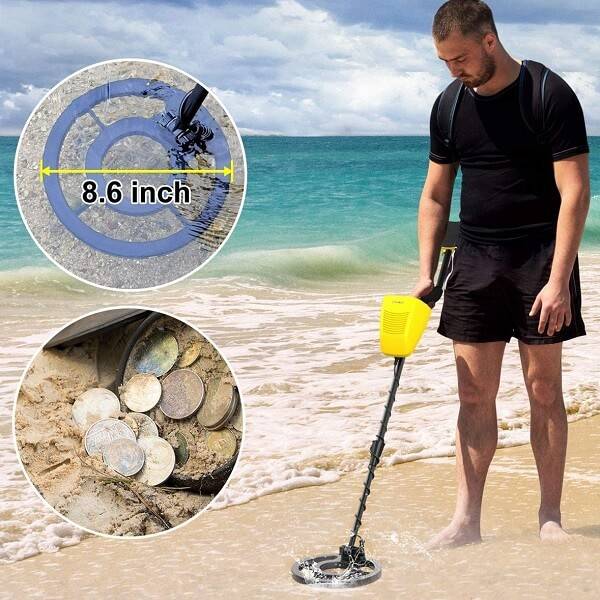 Waterproof Metal Detector, Best Metal Detector, Underwater Gold Metal Detector