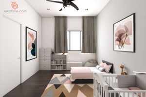 five-by-rizny-sdn-bhd-minimalistic-scandinavian-malaysia-selangor-bedroom-kids-3d-drawing-3d-drawing
