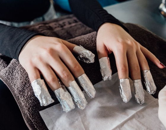 Entfernung von Shellac