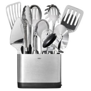 Steel Kitchen Utensil Set