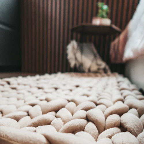 Nobel Porcelain Rug Knitting Pattern
