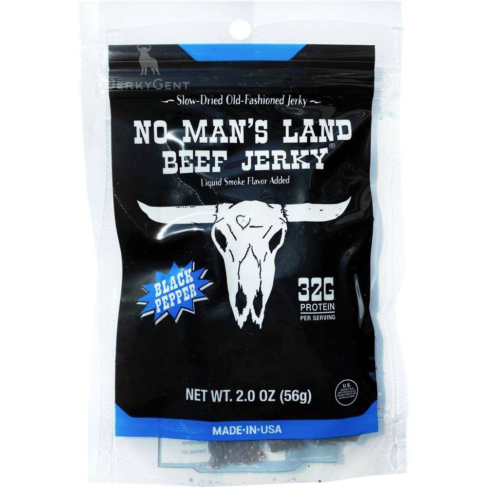 No Man's Land Black Peppered Beef Jerky 