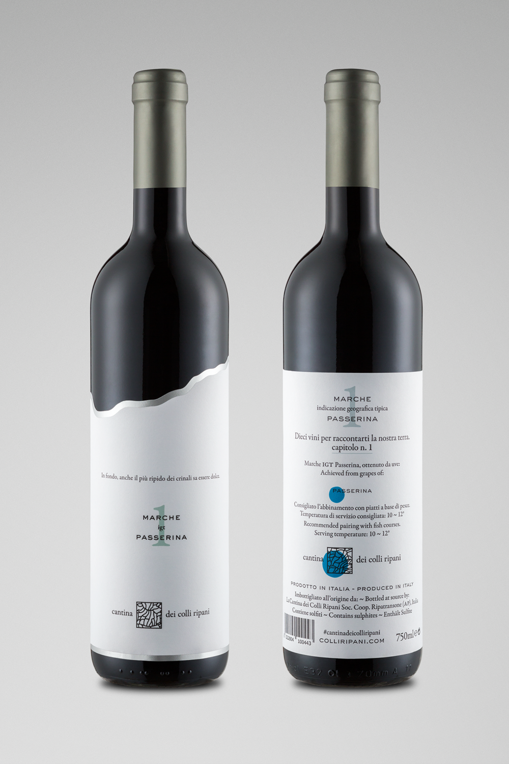 Colli Ripani Collection | Dieline - Design, Branding & Packaging ...