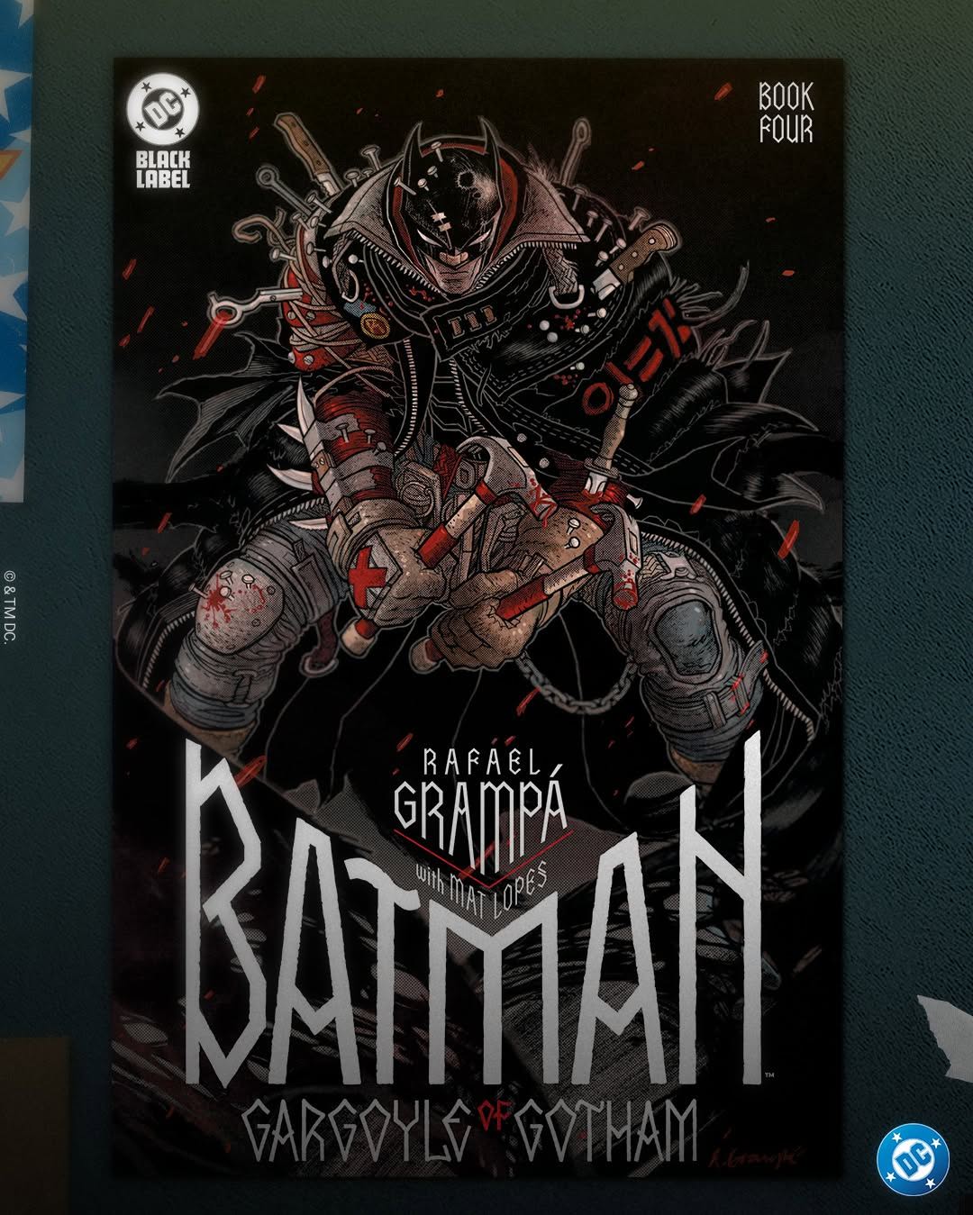 Batman: Gargoyle of Gotham #4 Variant Covers