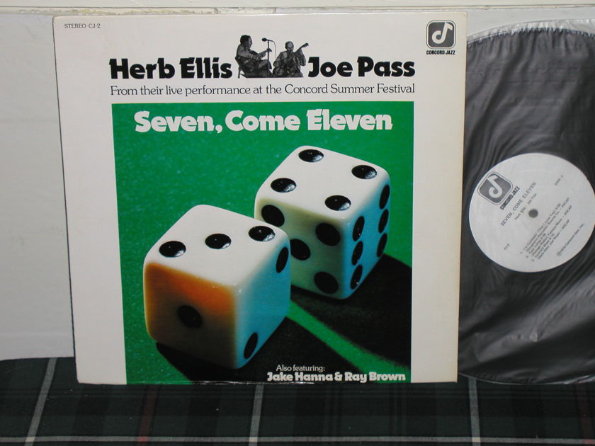 Ellis/Pass/Hanna/Brown - Seven,Come Eleven  Concord 1st press CJ-2.