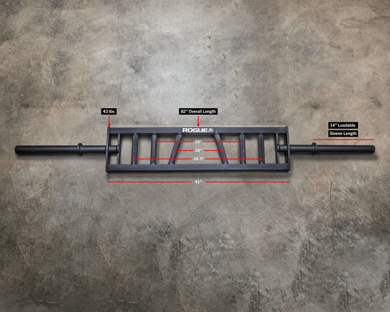 Rogue MG-3 Multi Grip Bar sizes