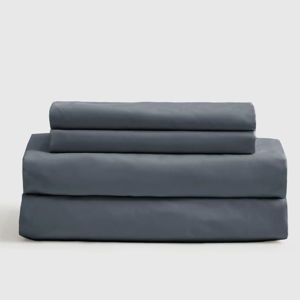 Classic Organic Percale Sheet Set - Nightfall