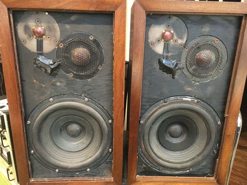 Acoustic Research AR-3 Vintage Speakers, Untouched and All Original, Holy Grail Spk