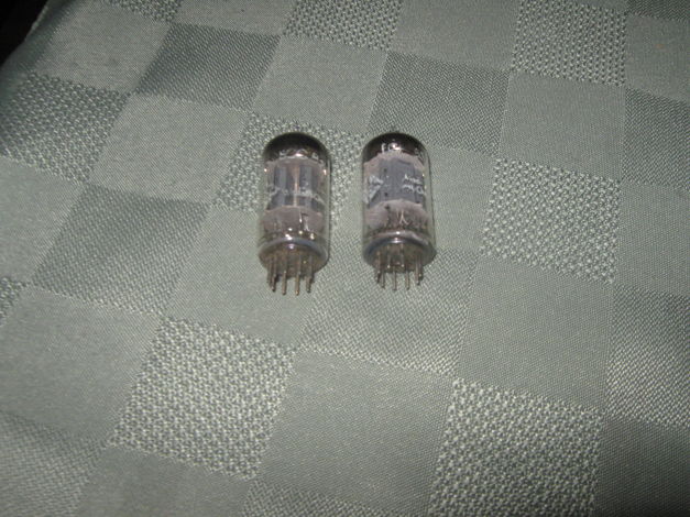 Telefunken 12ax7  / ecc83 truly matched tubes pair