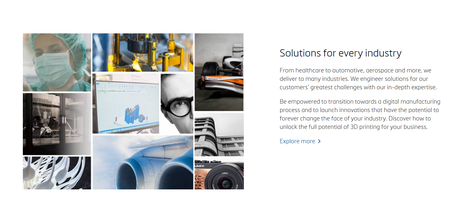 Materialise product / service