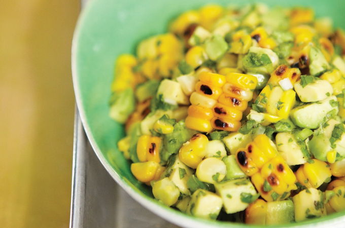 Avocado and Grilled Corn Salsa