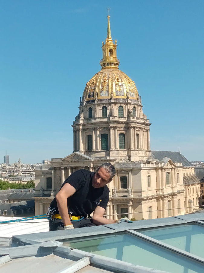 Réfection toiture zinc
