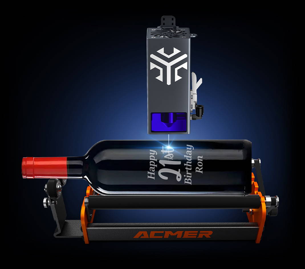 Meilleure Machine Decoupe Graveur Laser 2024-ACMER P2 33w