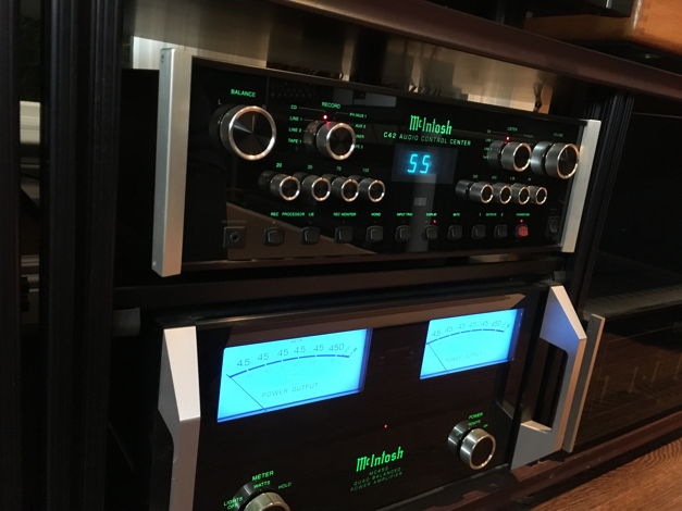 McIntosh C-42 Preamp, All Analogue, with EQ, MINT
