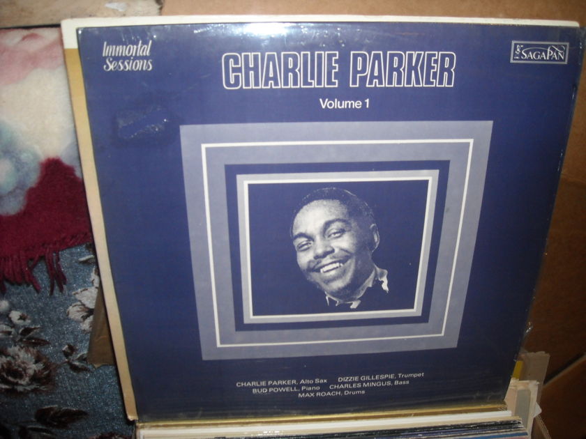 (lec) Charlie Parker -  Immortal Sessions Vol I SagaPan  LP (c)
